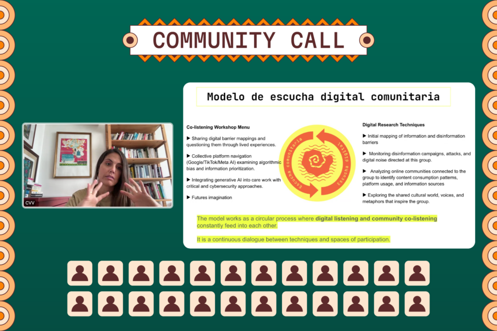 Community Call with Las Escuchadoras